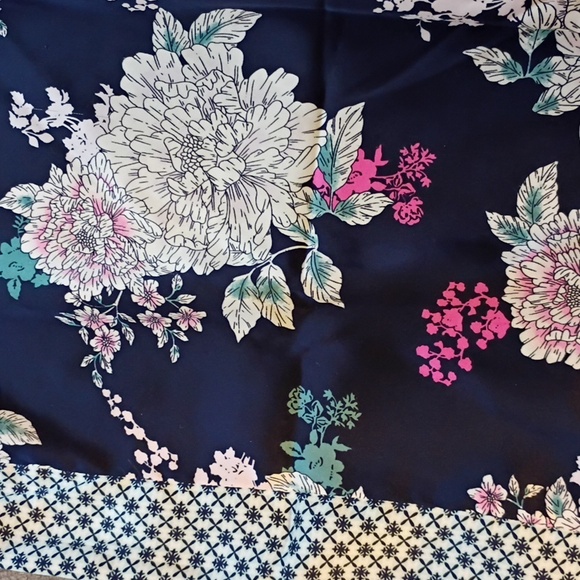 Soma Silky Pajama Pants + Amazon Light Purple Swiss Dot Pajama Set - Picture 5 of 6